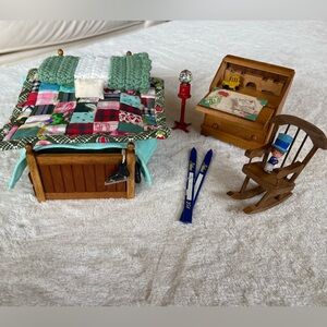 Vintage Dollhouse Kid’s Bedroom Set